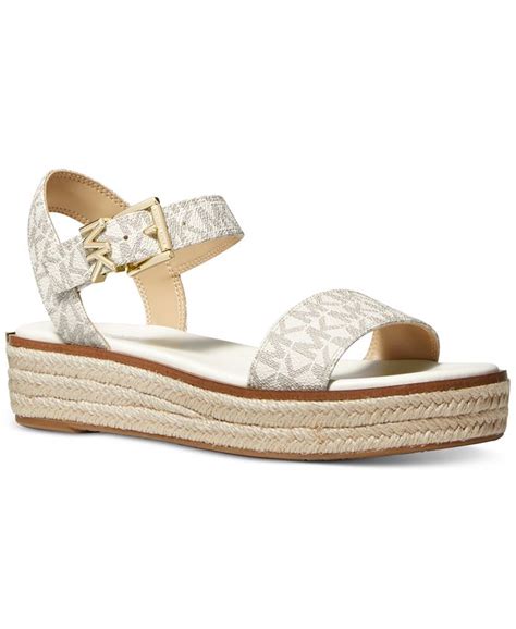 richie espadrille michael kors|Richie Platform Espadrille Sandal .